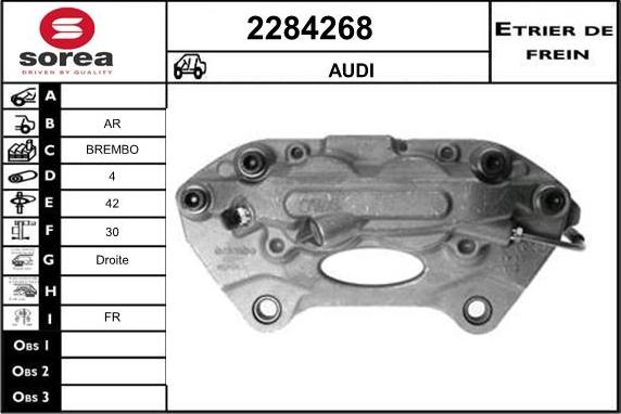 EAI 2284268 - Тормозной суппорт autosila-amz.com