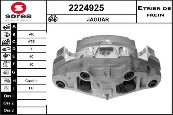 EAI 2224925 - Тормозной суппорт autosila-amz.com