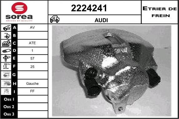 EAI 2224241 - Тормозной суппорт autosila-amz.com