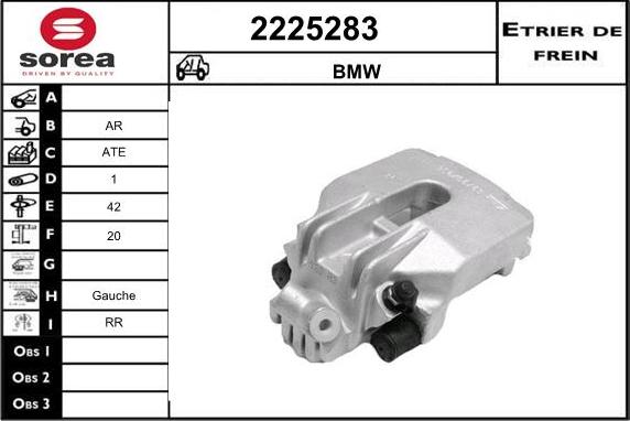 EAI 2225283 - Тормозной суппорт autosila-amz.com