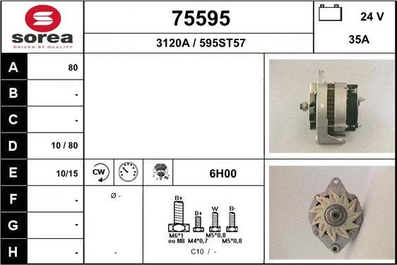 EAI 75595 - Генератор autosila-amz.com