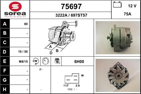 EAI 75697 - Генератор autosila-amz.com