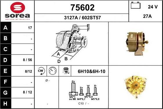 EAI 75602 - Генератор autosila-amz.com