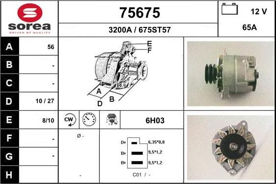 EAI 75675 - Генератор autosila-amz.com