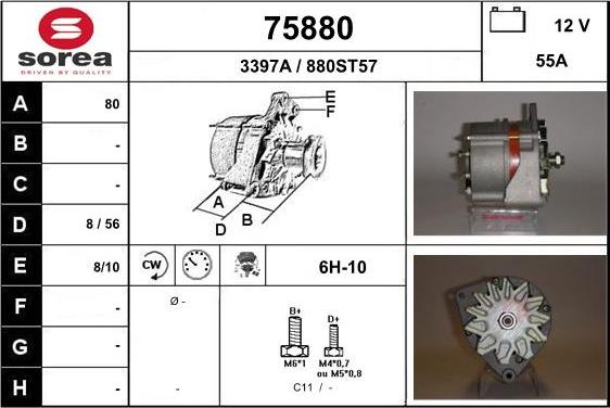 EAI 75880 - Генератор autosila-amz.com