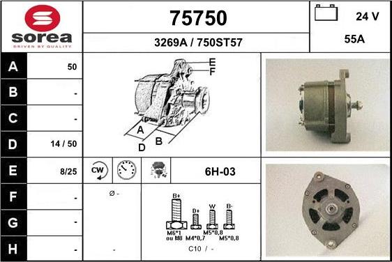 EAI 75750 - Генератор autosila-amz.com