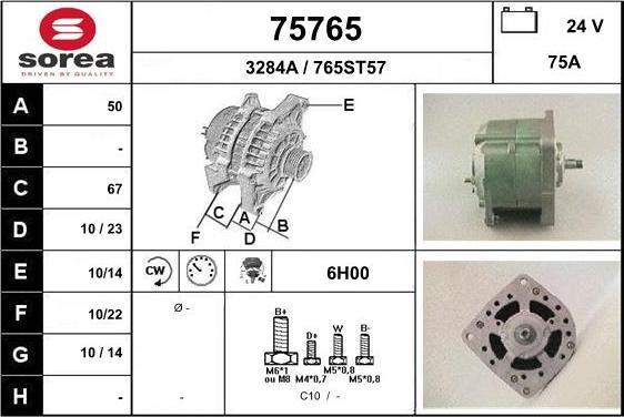 EAI 75765 - Генератор autosila-amz.com