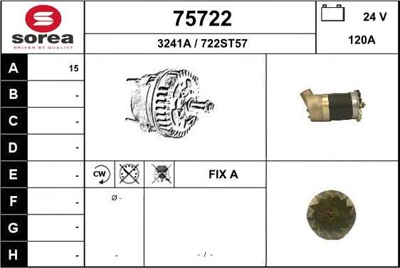 EAI 75722 - Генератор autosila-amz.com