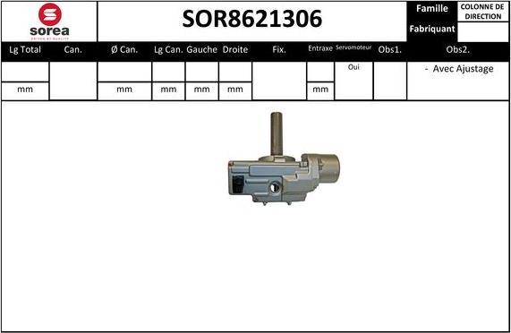 EAI SOR8621306 - Рулевая колонка autosila-amz.com