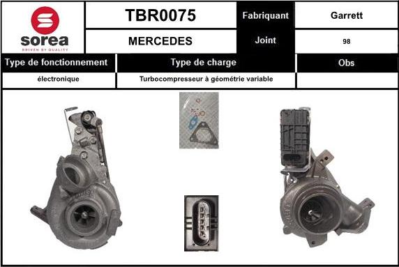 EAI TBR0075 - Турбина, компрессор autosila-amz.com