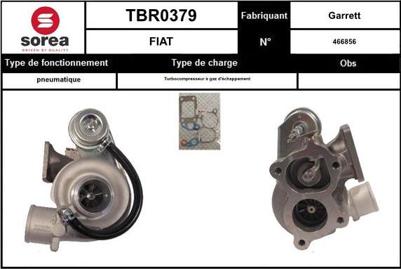 EAI TBR0379 - Турбина, компрессор autosila-amz.com