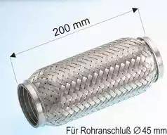 Eberspächer 996.0.005 - Гофрированная труба, выхлопная система autosila-amz.com