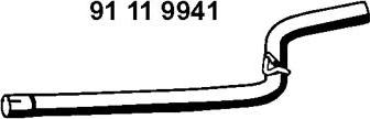 Eberspächer 91 11 9941 - Труба выхлопного газа autosila-amz.com