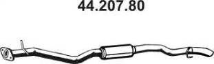 Eberspächer 44.207.80 - Средний глушитель выхлопных газов autosila-amz.com