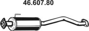 Eberspächer 46.607.80 - Средний глушитель выхлопных газов autosila-amz.com
