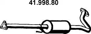 Eberspächer 41.998.80 - Средний глушитель выхлопных газов autosila-amz.com