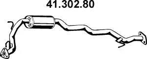 Eberspächer 41.302.80 - Средний глушитель выхлопных газов autosila-amz.com