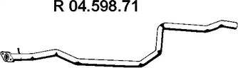 Eberspächer 04.598.71 - Труба выхлопного газа autosila-amz.com