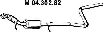 Eberspächer 04.302.82 - Средний глушитель выхлопных газов autosila-amz.com