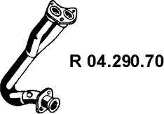 Eberspächer 04.290.70 - Труба выхлопного газа autosila-amz.com