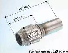 Eberspächer 08.001.79 - Гофрированная труба, выхлопная система autosila-amz.com