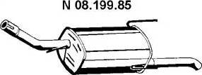 Eberspächer 08.199.85 - Глушитель выхлопных газов, конечный autosila-amz.com