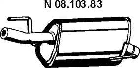 Eberspächer 08.103.83 - Глушитель выхлопных газов, конечный autosila-amz.com