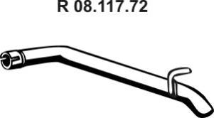 Eberspächer 08.117.72 - Труба выхлопного газа autosila-amz.com