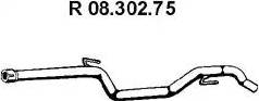 Eberspächer 08.302.75 - Труба выхлопного газа autosila-amz.com