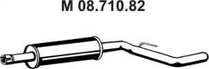 Eberspächer 08.710.82 - Средний глушитель выхлопных газов autosila-amz.com