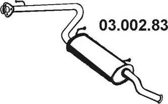 Eberspächer 03.002.83 - Глушитель выхлопных газов, конечный autosila-amz.com