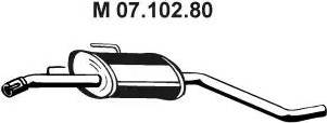 Eberspächer 07.102.80 - Средний глушитель выхлопных газов autosila-amz.com