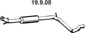 Eberspächer 19.9.08 - Средний глушитель выхлопных газов autosila-amz.com