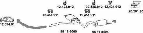 Eberspächer 10_5003 - Система выпуска ОГ autosila-amz.com