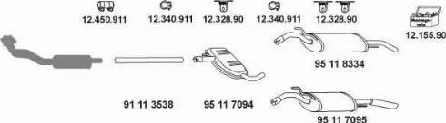 Eberspächer 12_960 - Система выпуска ОГ autosila-amz.com