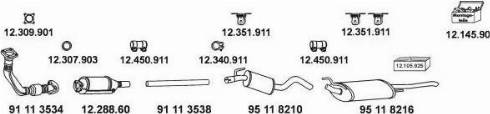 Eberspächer 12_409 - Система выпуска ОГ autosila-amz.com