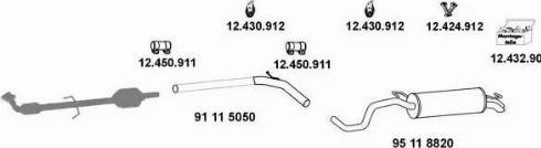 Eberspächer 12_1276_6 - Система выпуска ОГ autosila-amz.com