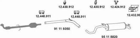 Eberspächer 12_1276_8 - Система выпуска ОГ autosila-amz.com