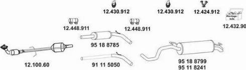 Eberspächer 12_1276_26 - Система выпуска ОГ autosila-amz.com