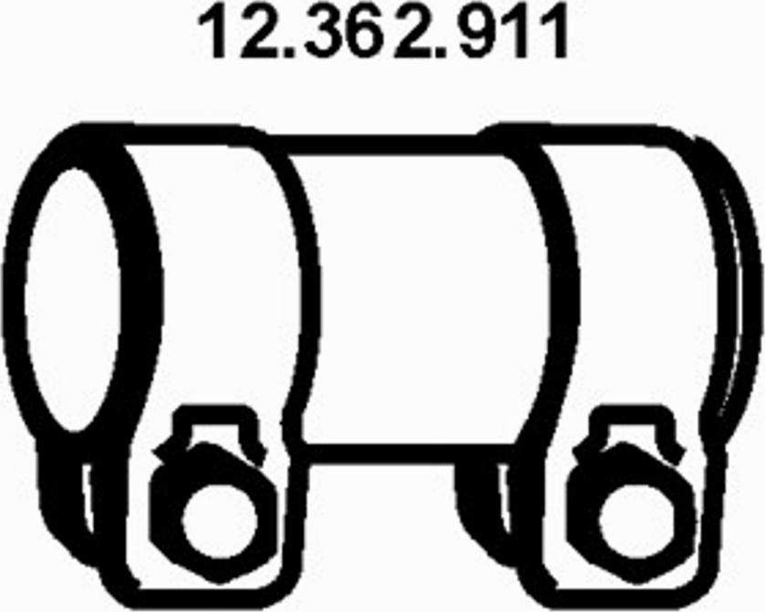 Eberspächer 12.362.911 - Соединительные элементы, система выпуска autosila-amz.com