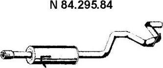 Eberspächer 84.295.84 - Глушитель выхлопных газов, конечный autosila-amz.com