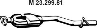 Eberspächer 23.299.81 - Средний глушитель выхлопных газов autosila-amz.com