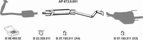 Eberspächer AP_2306 - Система выпуска ОГ autosila-amz.com