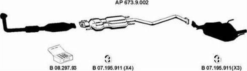 Eberspächer AP_2314 - Система выпуска ОГ autosila-amz.com