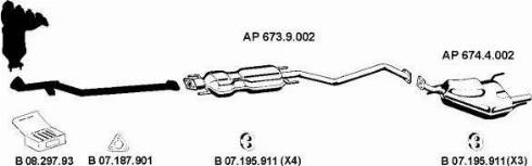 Eberspächer AP_2313 - Система выпуска ОГ autosila-amz.com