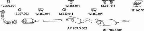 Eberspächer AP_2382 - Система выпуска ОГ autosila-amz.com