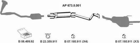 Eberspächer AP_2287 - Система выпуска ОГ autosila-amz.com