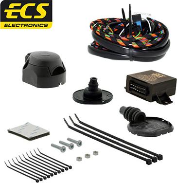 ECS FI-015-DL - Комплект электрики, прицепное оборудование autosila-amz.com