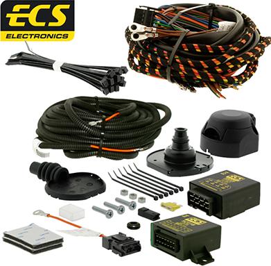 ECS FI-034-BB - Комплект электрики, прицепное оборудование autosila-amz.com