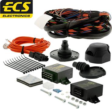 ECS FI-025-BL - Комплект электрики, прицепное оборудование autosila-amz.com